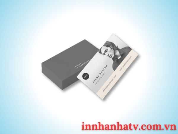 danh thiếp giấy không cần màng