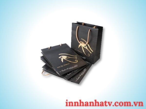 Túi giấy ép kim 