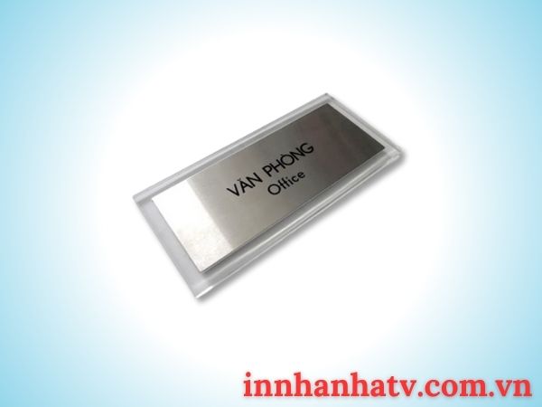  in UV trên inox