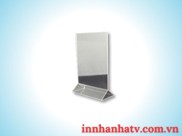 kệ mica 2 mặt