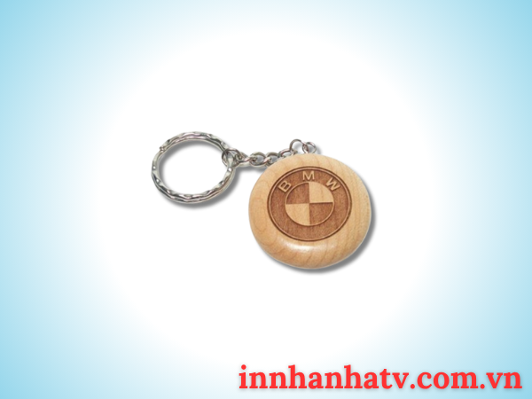 Móc khóa gỗ 