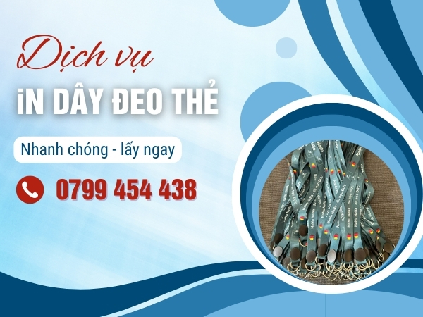 Dịch vụ in dây đeo thẻ tại Núi Thành Đà Nẵng hỗ trợ thiết kế